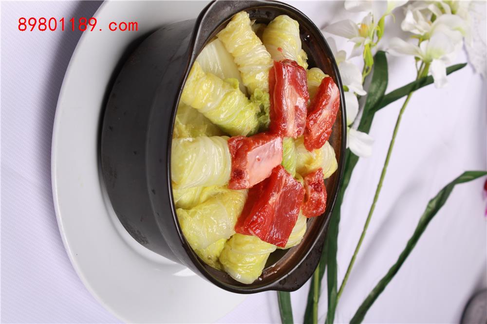 排骨白菜煲